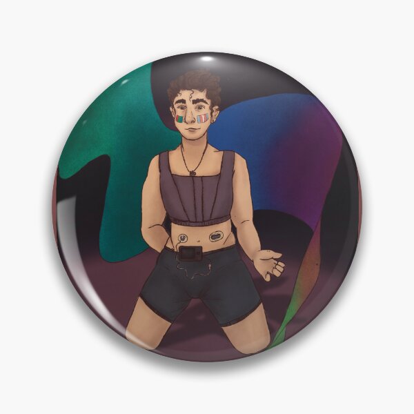 Item preview, queer diabetic pride art print designed and sold by lidocaineandlav.