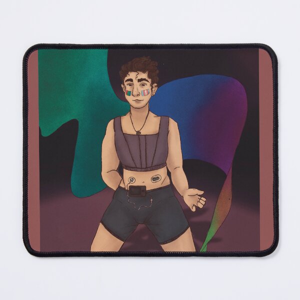 Item preview, queer diabetic pride art print designed and sold by lidocaineandlav.