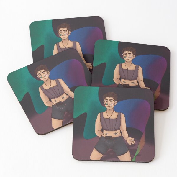 Item preview, queer diabetic pride art print designed and sold by lidocaineandlav.