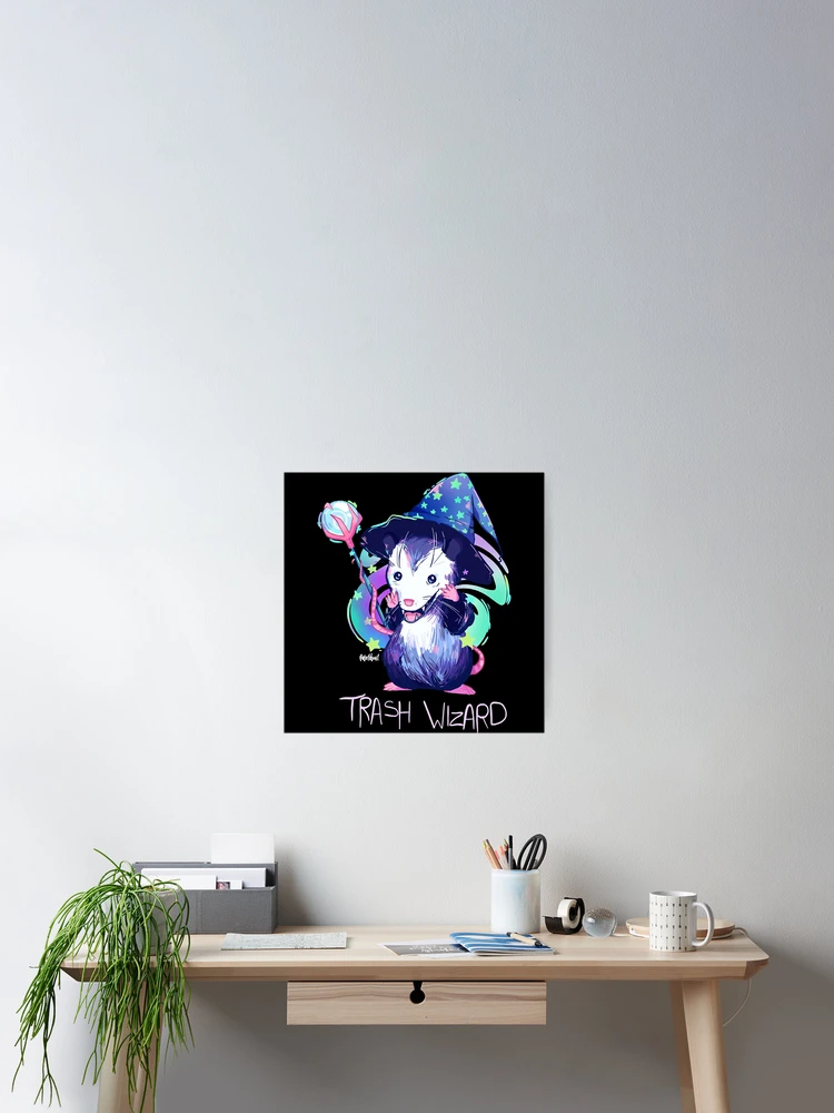 Thumbnail 2 of 3, Poster, Trash Wizard designed and sold by Riewans82.