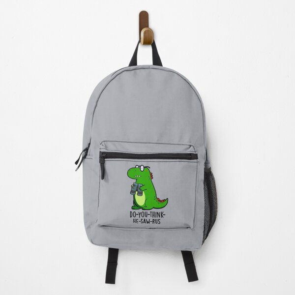 Item preview, Do-you-think-he-saw-rus Funny Dinosaur Puns designed and sold by punnybone.
