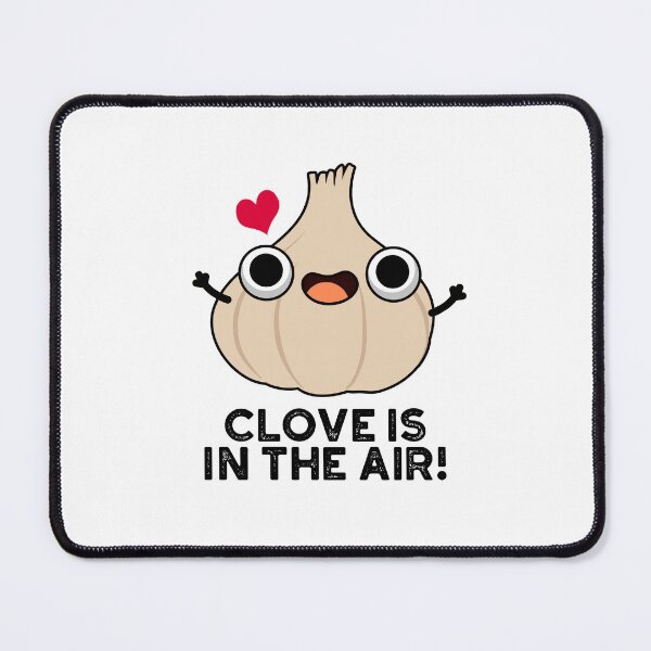 Item preview, Clove Is In The Air Funny Garlic Puns  designed and sold by punnybone.