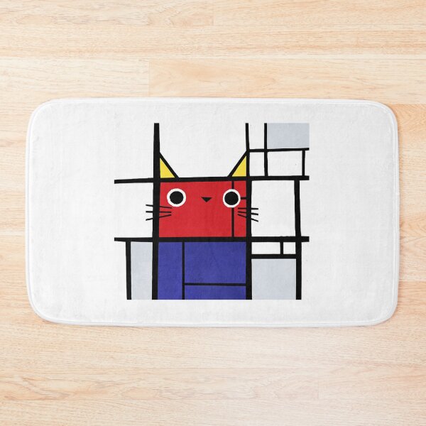 Item preview, Mondrian cat designed and sold by Riewans82.