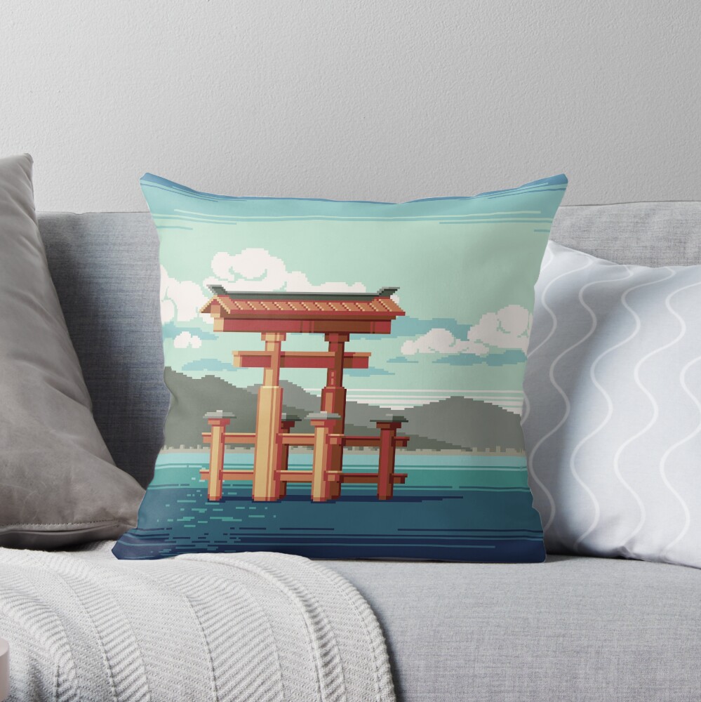 Item preview, Throw Pillow designed and sold by Slynyrd.