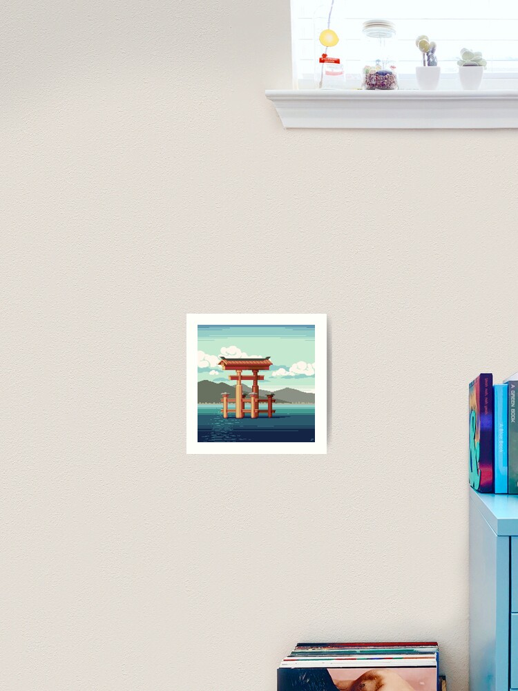 Art Print, Torii designed and sold by Slynyrd