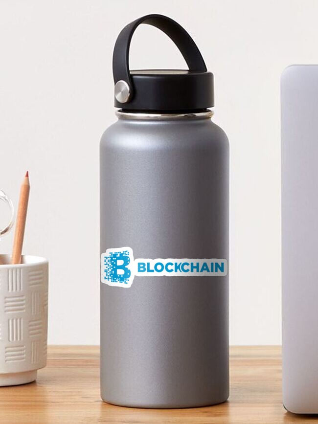 Thumbnail 1 of 3, Sticker, blockchain designed and sold by yourgeekside.