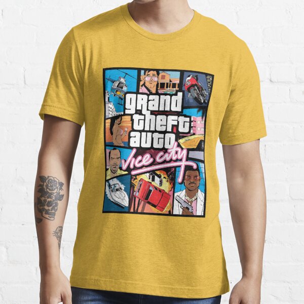 Grand Theft Auto Vice City Shirt, Vice City Game Shirt Poster for Sale by  laurimorro7