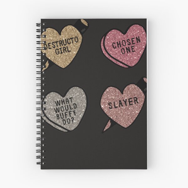 Item preview, Buffy Summers Glitter Hearts Buffy Stickers designed and sold by hohltcluni.