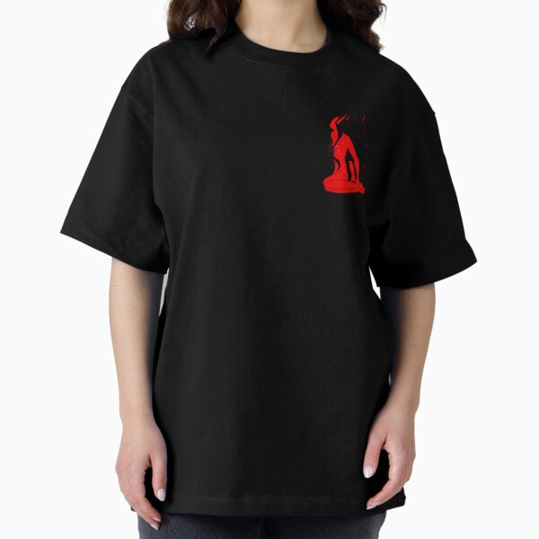 Red Pocket Fairy Oversized T-Shirt