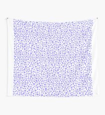 Small Random Dots Salmon blue Wall Tapestry