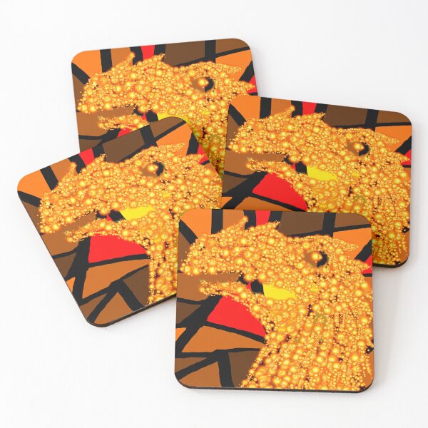 Item preview, Mosaic Pattern With Abstract Sea Dragon Head Artwork31 D1 Production designed and sold by SelfUpgrade.