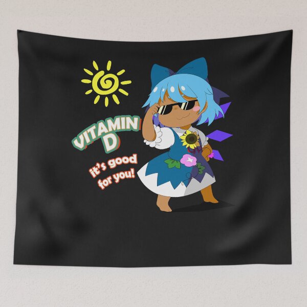 Item preview, Vitamin D Tanned Cirno Essential T-Shirt designed and sold by JeremiahMcbride.