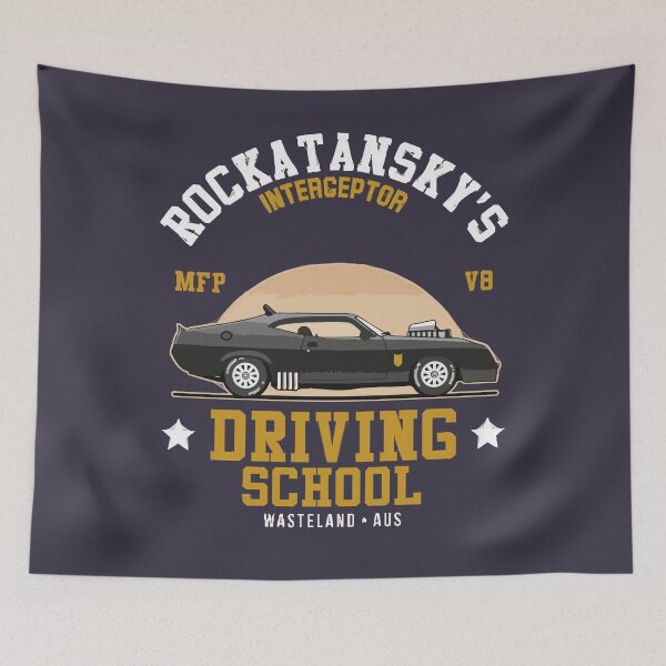 Item preview, Gifts For Women Mad Max Rocktanskys Driving School designed and sold by KerstinKramer.