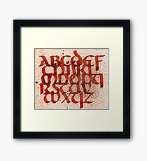 Letters of Note Framed Print
