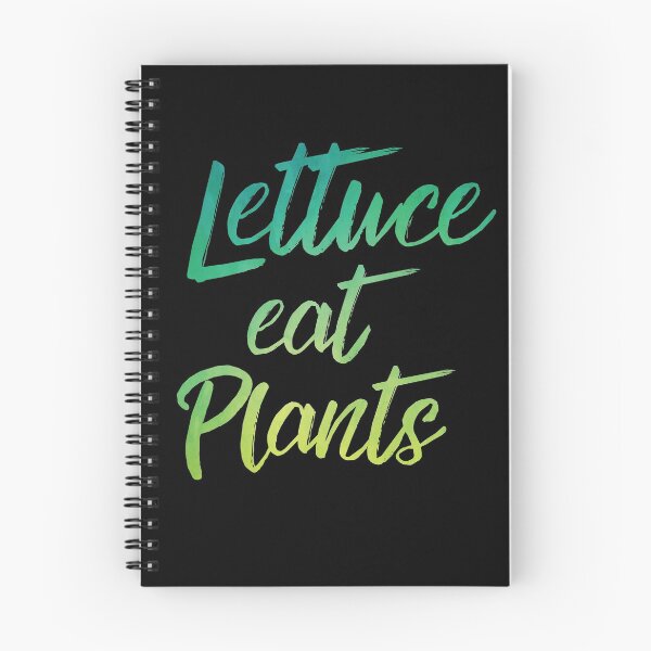 Item preview, Lettuce Eat Plants Vegan Vegetarian Humor designed and sold by Cloud9hopper.