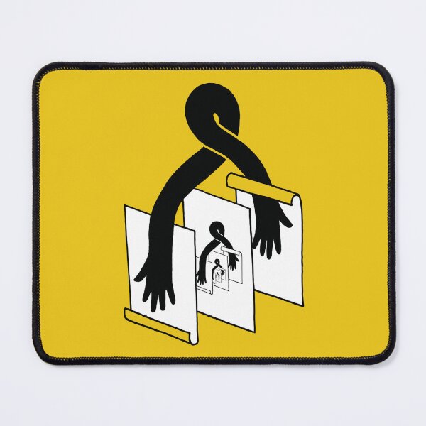 Item preview, The Hand Grabbing Shigeo Fukuda designed and sold by MoodysGrey.