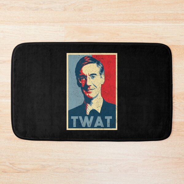 Item preview, Jacob Rees-Mogg Twat [Worn Design] designed and sold by politicalamity.
