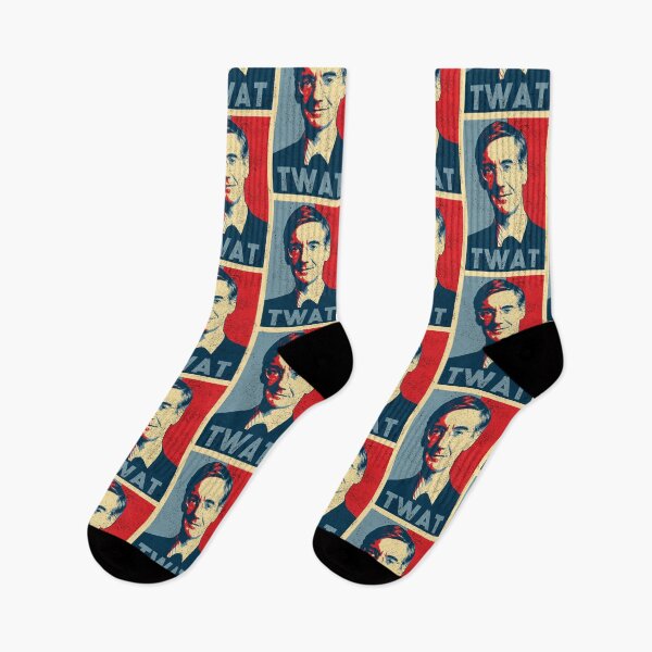 Item preview, Jacob Rees-Mogg Twat [Worn Design] designed and sold by politicalamity.