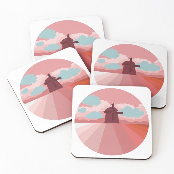 Item preview, Warm windmill in tulips designed and sold by kaitlynlingo.