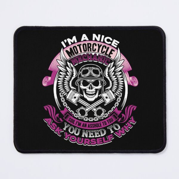 Item preview, I'm A Nice Motorcycle Mechanic designed and sold by UnknownArtistt.