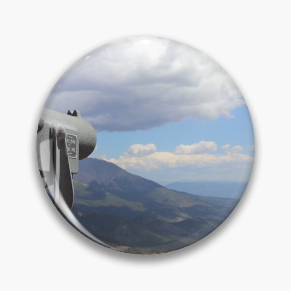 Item preview, binoculars and mountain view designed and sold by GremlinGalArt.