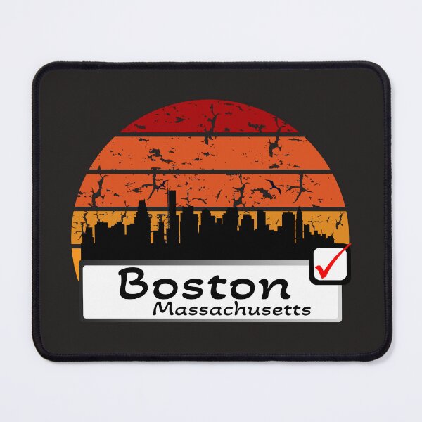 Item preview, Boston massachusetts united states of america vintage designed and sold by WhereIsTravis.