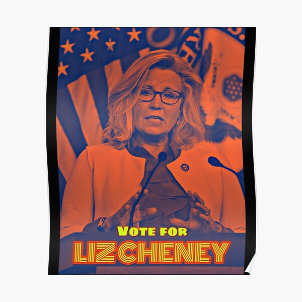 &ldquo;LIZ CHENEY " Poster for Sale by joylynnhinto | Redbubble