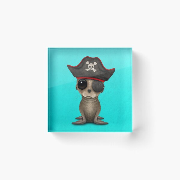 Item preview, Cute Baby Sea lion Pirate designed and sold by JeffBartels.