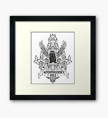 AFFENPINSCHER'S RULE Framed Print
