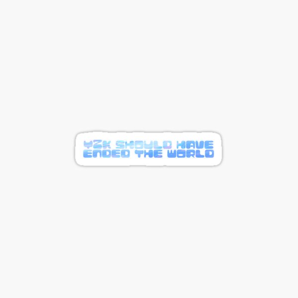 Y2K Sticker