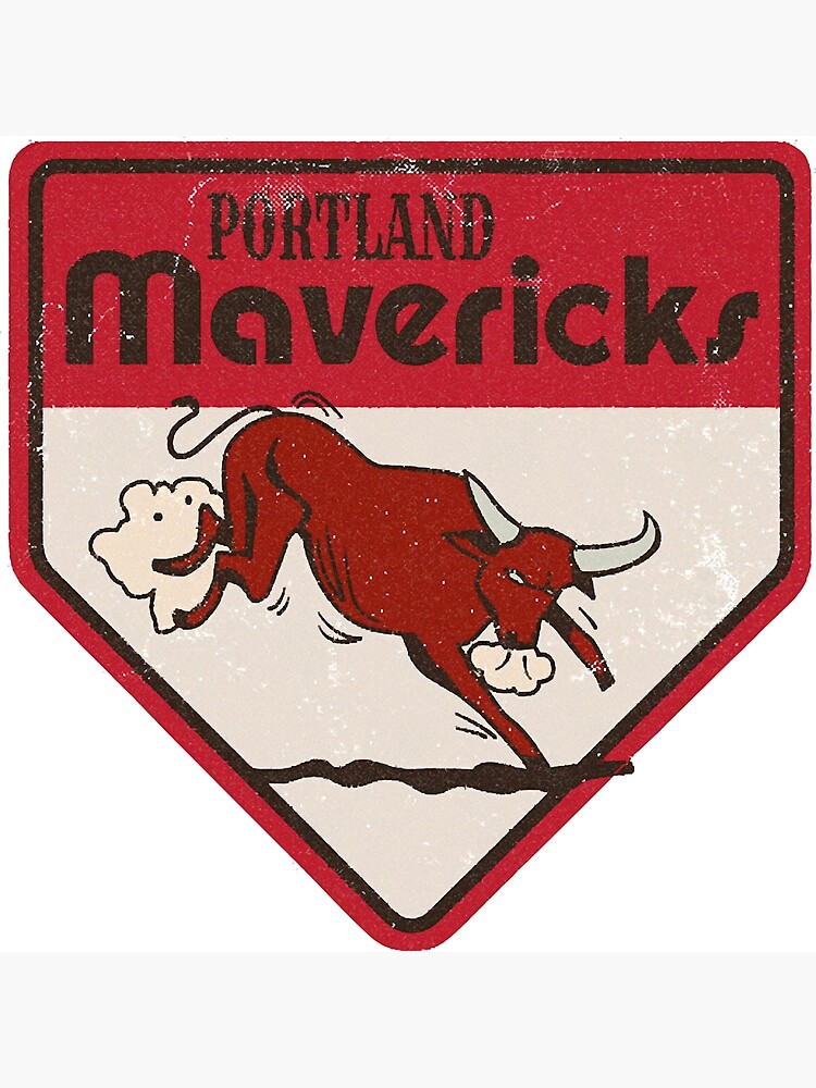 Custom Red Portland Mavericks Hat