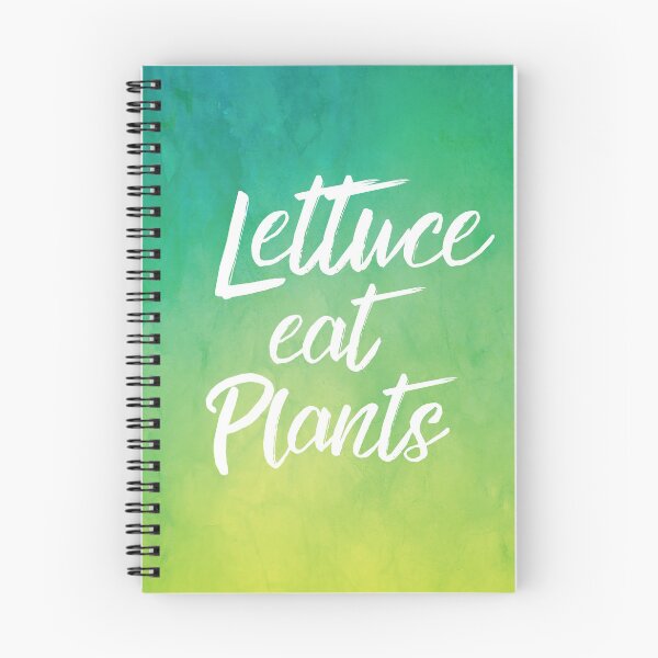 Item preview, Lettuce Eat Plants Vegan Vegetarian Humor designed and sold by Cloud9hopper.