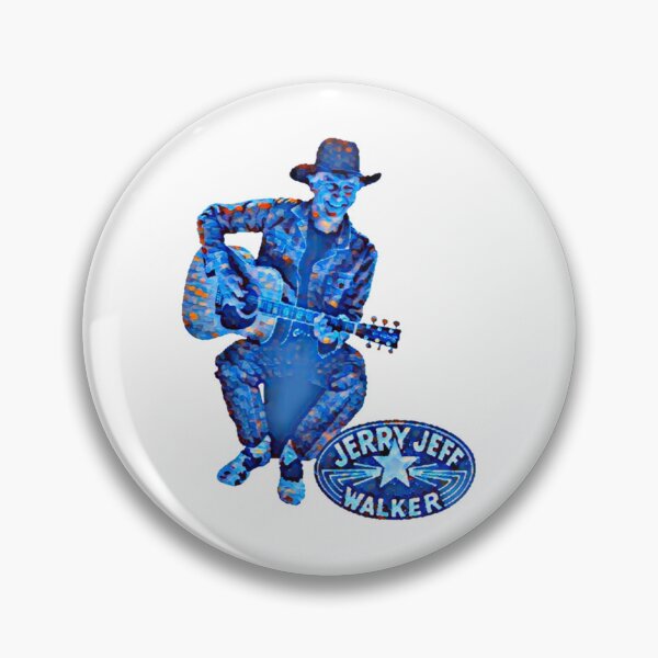 Item preview, Jerry Jeff Walker blue painting   designed and sold by SerzaClo.