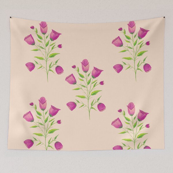 Item preview, Mughal floral design designed and sold by mirascraft.