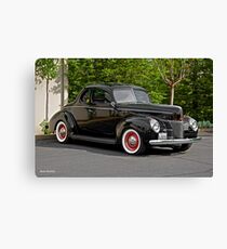 1940 Ford Deluxe Coupe I Canvas Print