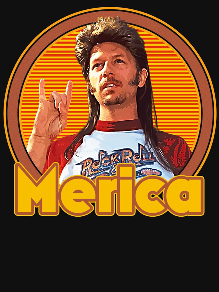 "Joe Dirt Merica 70s Aesthetic Style Fan Art Gift for Fans " Tshirt