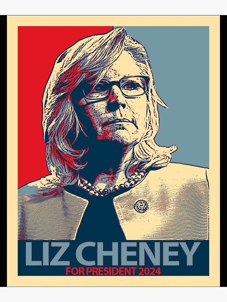 "Liz Cheney 2024 (3)" Poster for Sale by joylynnhinto Redbubble