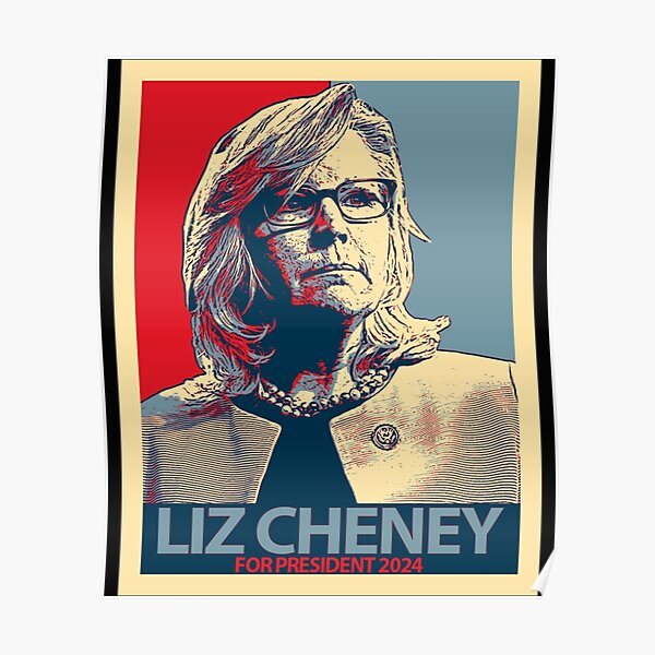 "Liz Cheney 2024 (3)" Poster for Sale by joylynnhinto Redbubble