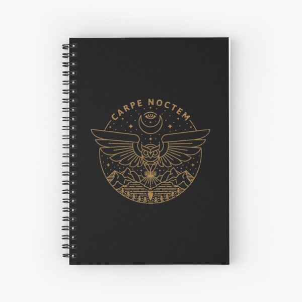 Carpe Noctem Spiral Notebook
