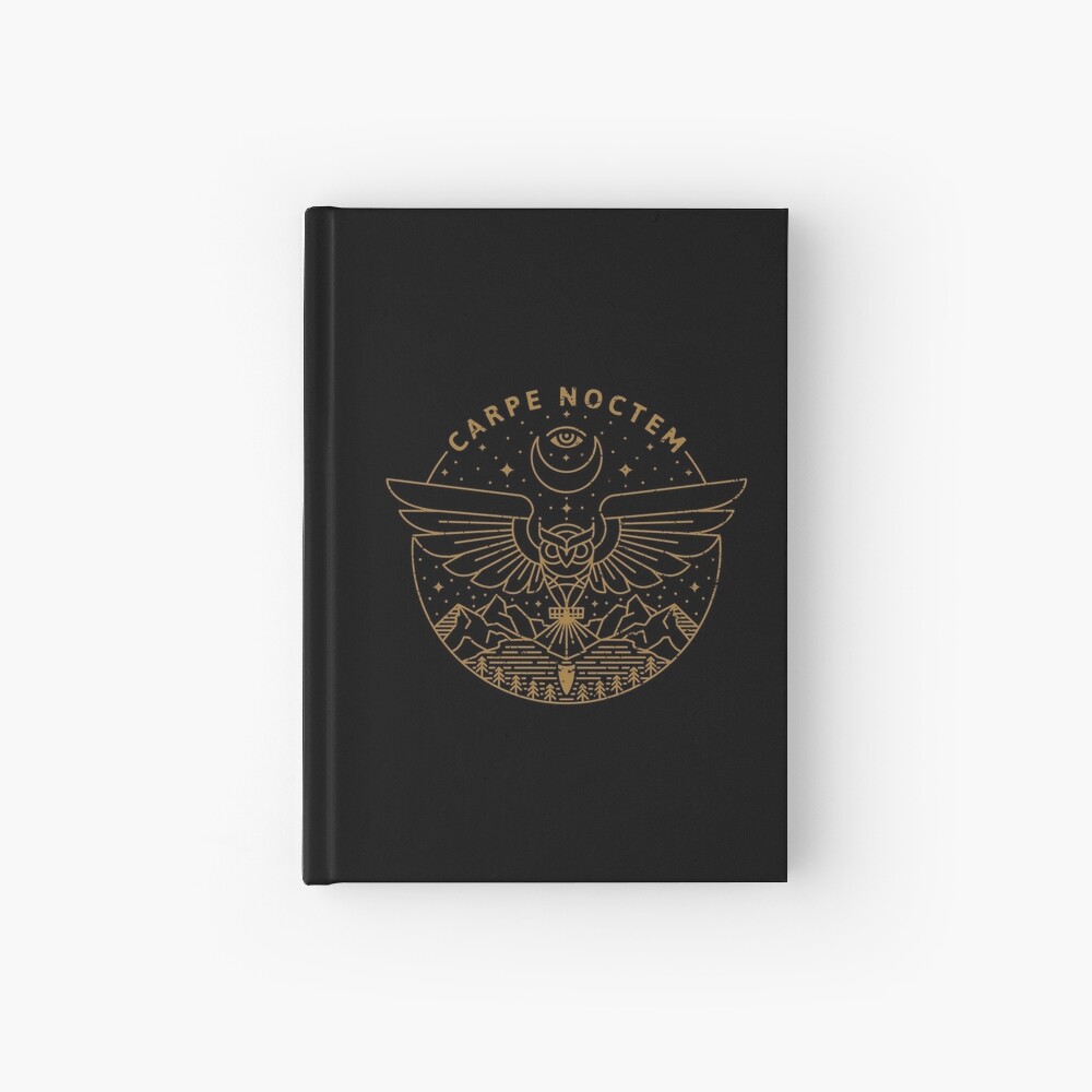 Carpe Noctem Hardcover Journal