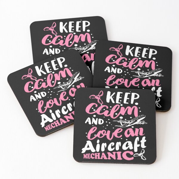 Item preview, Keep Calm And Love An Aircraft Mechanic designed and sold by UnknownArtistt.