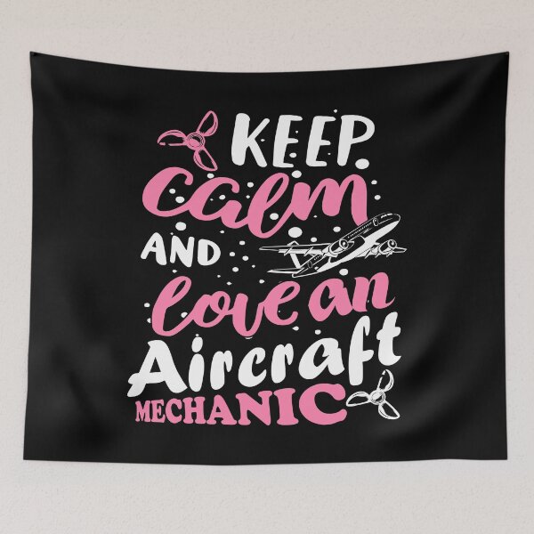 Item preview, Keep Calm And Love An Aircraft Mechanic designed and sold by UnknownArtistt.