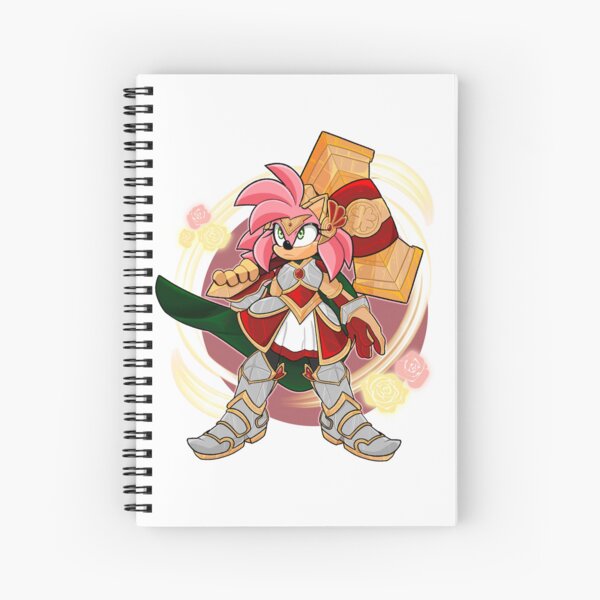 Amy Rose Sonic X - King Boom Boo Spiral Notebook for Sale by GhoulDust