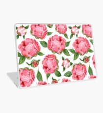 Watercolor Peonies Laptop Skin