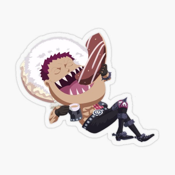 Charlotte Katakuri Sticker by Souhaibo