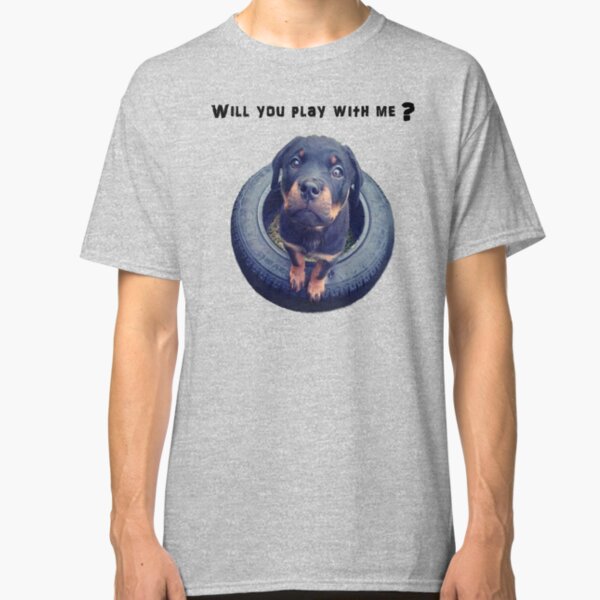 Rottweilers T-shirt Hommes Slogan Parfait Cadeau Chiens propriétaire Race drôle