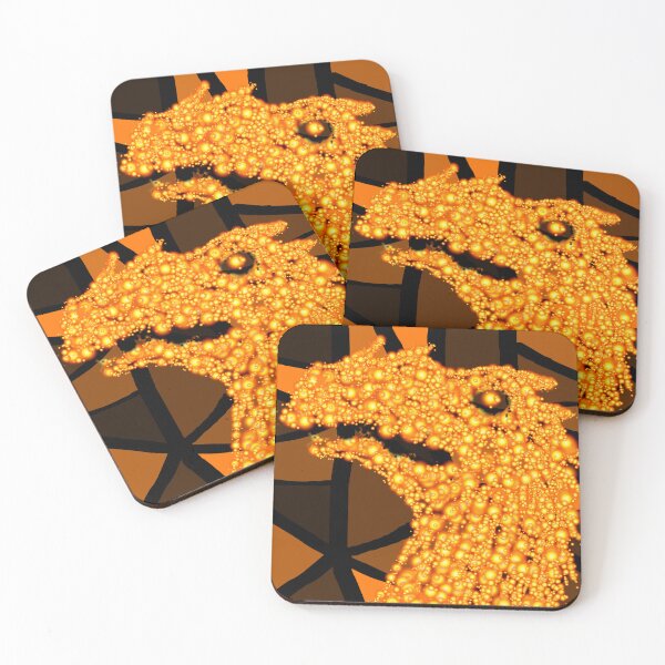 Item preview, Mosaic Pattern With Abstract Sea Dragon Head Artwork33 D1 Production designed and sold by SelfUpgrade.