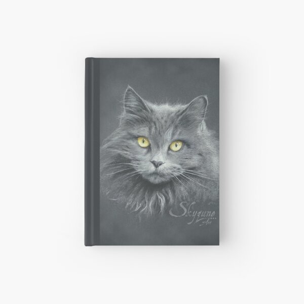 GOLDEN EYES by Skyzune ART Carnet cartonné