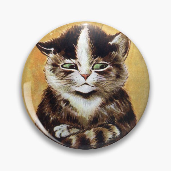 Item preview, Thinking Cat - Louis Wain Cats - Funny Cat  designed and sold by DigitalEffects.