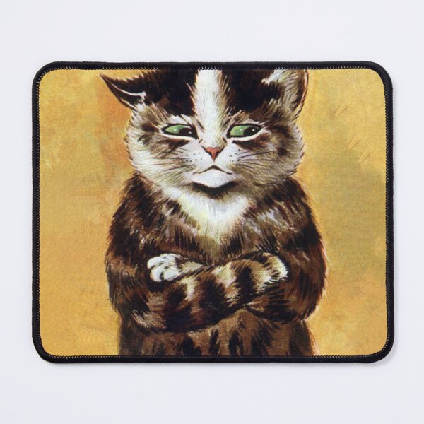 Item preview, Thinking Cat - Louis Wain Cats - Funny Cat  designed and sold by DigitalEffects.